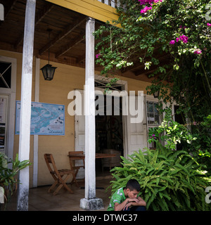 Menschen in Livingstone, Guatemala Stockfoto