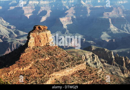 Grand Canyon auf Sonnenaufgang Stockfoto