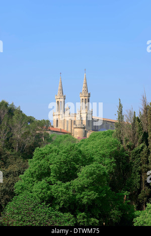 Abtei Saint Michel de Frigolet Stockfoto