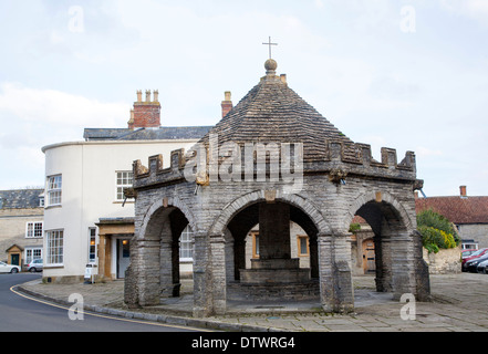 Dreizehnten Jahrhundert Markt Kreuz in Somerton, Somerset, England Stockfoto