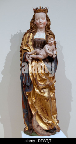 Maria mit Kind im Jahre 1520 Oberschwäbischer Meister (Meister) Deutsch Deutschland Stockfoto