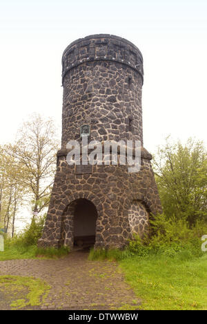 Auf dem Wanderweg Eifelsteig Stockfoto