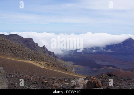 Haleakala Nationalpark, maui Stockfoto