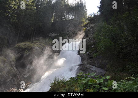 Krimmler Wasserfälle, Österreich Stockfoto