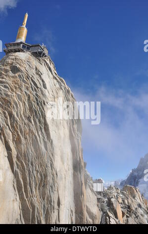Aiguille du Midi, Französische Alpen Stockfoto