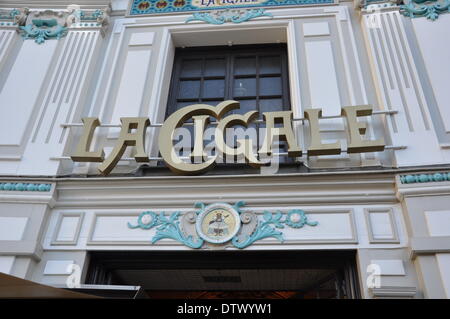 La Cigale Brasserie, Nantes, Frankreich Stockfoto