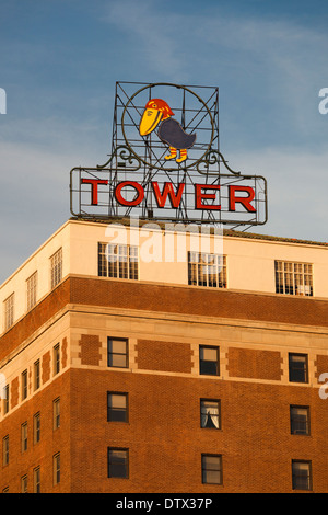USA, Kansas, Topeka, Hochhaus Stockfoto