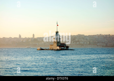 Jungfernturm, Istanbul Stockfoto