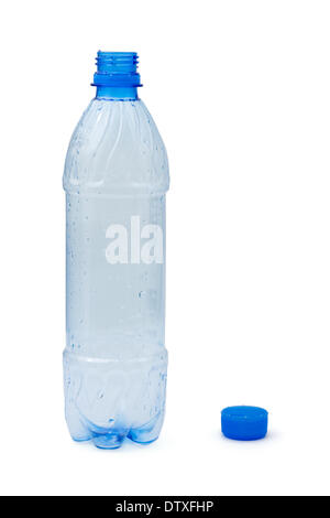 Leere Plastikflasche Stockfoto