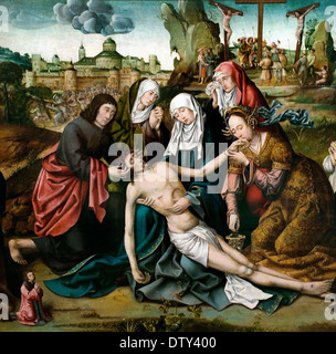 Beweinung Christi von Dutch Master 1520/30 Niederlande Stockfoto