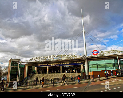 Wembley Park u-Bahnstation, Brent, London, England, Vereinigtes Königreich Stockfoto