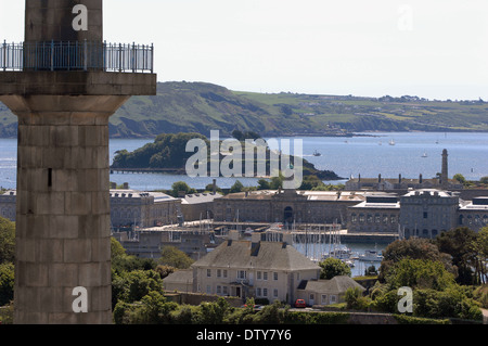 Royal William Hof in Plymouth, Devon, UK Stockfoto