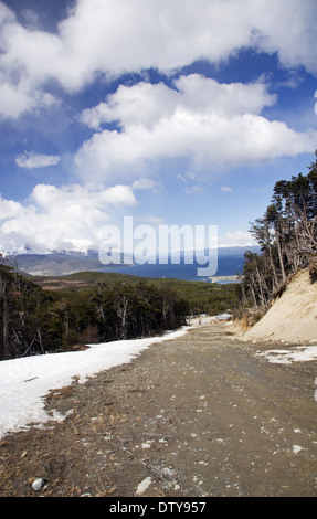 Martial-Gletscher, Ushuaia, Feuerland Insel, Argentinien Stockfoto