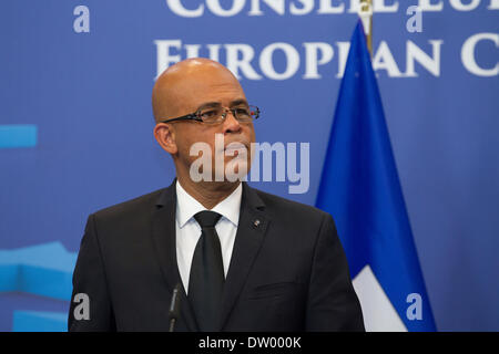 Präsident von Haiti, Michel Joseph Martelly Stockfoto