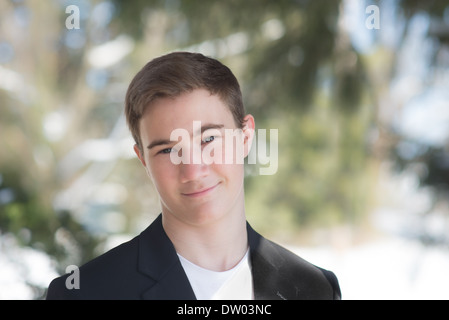 Teenager im freien Stockfoto