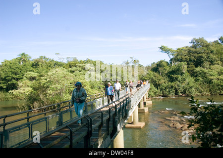 Iguazu falls, Misiones, Argentinien Stockfoto