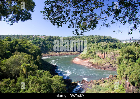 Iguazu falls, Misiones, Argentinien Stockfoto