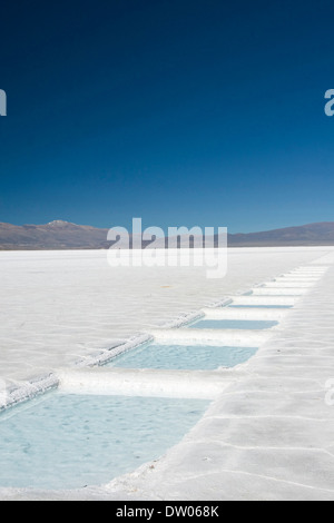 Great Salt Lake, Quebrada de Humahuaca, Jujuy, Argentinien Stockfoto