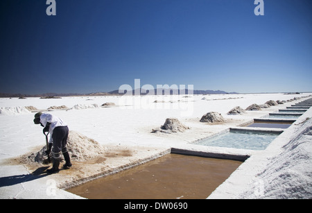 Great Salt Lake, Quebrada de Humahuaca, Jujuy, Argentinien Stockfoto