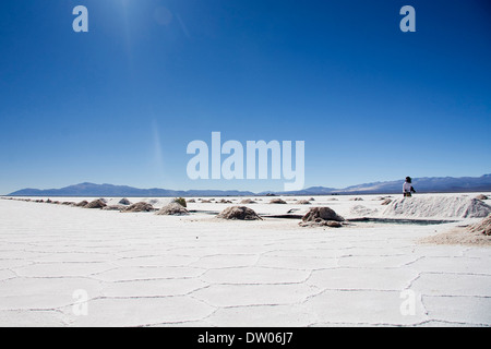 Great Salt Lake, Quebrada de Humahuaca, Jujuy, Argentinien Stockfoto