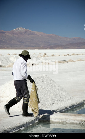 Great Salt Lake, Quebrada de Humahuaca, Jujuy, Argentinien Stockfoto