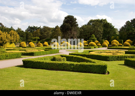 Elvaston Schloss Denkmalgeschützte Gebäude und Country Park, Derby Derbyshire. England Stockfoto