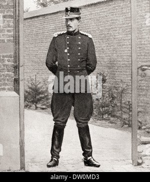 Albert I, 1875-1934, König der Belgier, während des ersten Weltkriegs hier in Uniform gesehen. Stockfoto