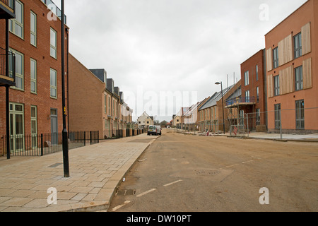 Neue Gehäuse Entwicklung Upton Park sechs Felder Northampton UK Stockfoto