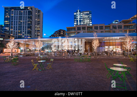 Klyde Warren Park, Dallas, Texas Stockfoto