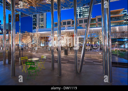 Klyde Warren Park, Dallas, Texas Stockfoto