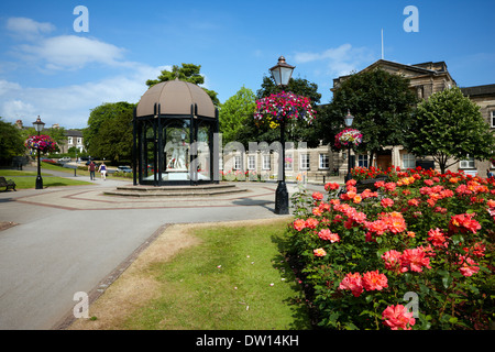 Festival-Pavillon in der Crescent Gardens, Harrogate, North Yorkshire UK Stockfoto