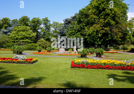 Valley Gardens in Harrogate, Nordyorkshire Stockfoto