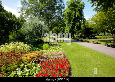 Valley Gardens in Harrogate, Nordyorkshire Stockfoto