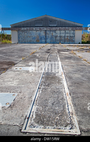 Everglades-Nationalpark, Florida - eine historische Nike Hercules FlaRak verwendet während des Kalten Krieges. Stockfoto