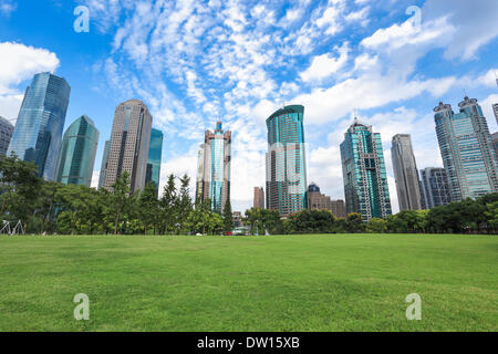 Greenbelt Park Shanghai Stockfoto