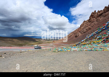 Tibet-Landschaft Stockfoto