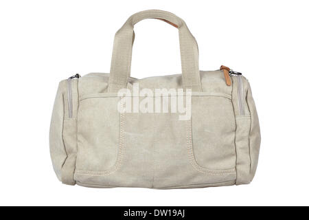 Canvas-Reisetasche Stockfoto