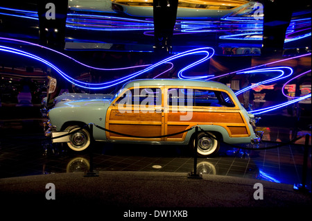 Anzeige bei the Petersen Automotive Museum in Los Angeles Stockfoto