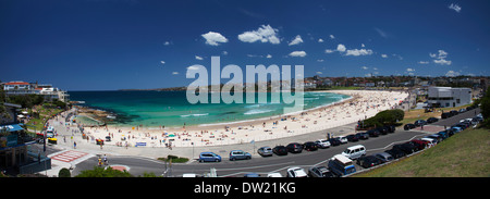 Bondi Beach Panorama Stockfoto