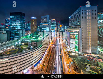 Osaka, Japan im Stadtteil Umeda Stockfoto