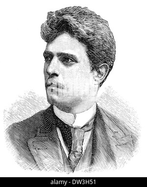 Pietro Antonio Stefano Mascagni, 1863-1945, italienischer Opernkomponist in der Verismo Bewegung, Stockfoto