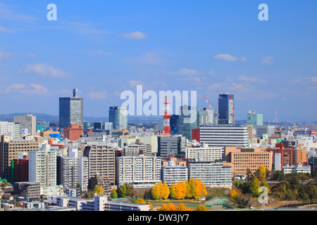 Blick auf Sendai, Präfektur Miyagi Stockfoto