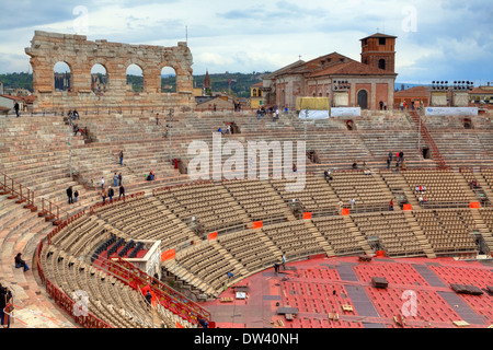 Arena von Verona, Verona Stockfoto