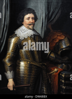 Frederick Henry, Prinz von Oranien (1584-1647). Porträt von 1632 von Michiel Jansz van Mierevelt (1566-1641). Stockfoto