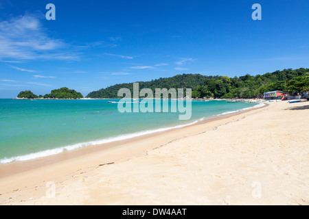 Teluk Nipah Strand auf Pangkor Island, Perak, Malaysia Stockfoto