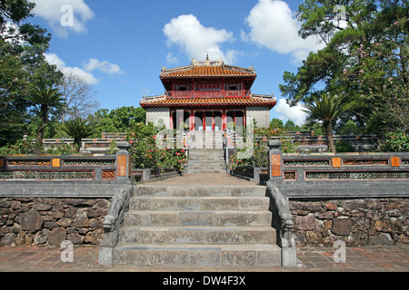 Grab von Minh Mang der Nguygen Dynastie. Hue, Vietnam Stockfoto