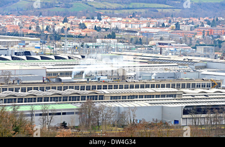 Constellium Fabrik Issoire Puy-de-Dome Auvergne Zentralmassiv Frankreich Stockfoto