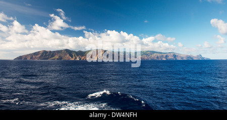 Insel St. Helena im Südatlantik von RMS St. Helena.  Bald zu einem Flughafen Stockfoto