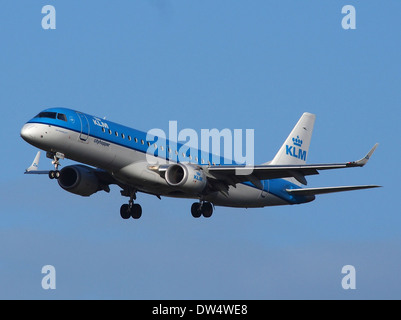 KLM Cityhopper PH-EZC (Embraer 190/195 - MSN 250) Stockfoto