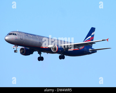 VP-BDC Aeroflot - Russische Fluglinien Airbus A321-211 Stockfoto